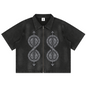 81C Vintage Washed Zip Up Camp Shirt | Da Heights