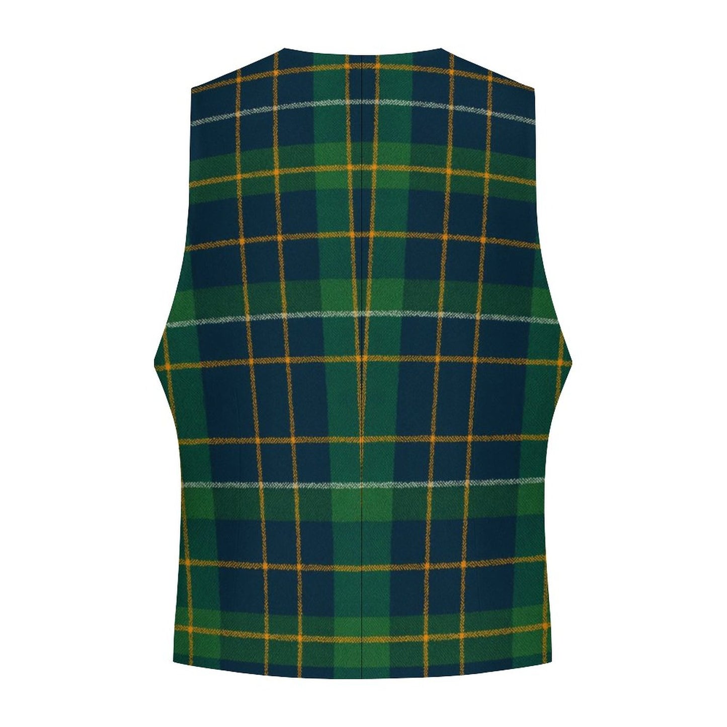 Plaid Suit Vest.PLD3