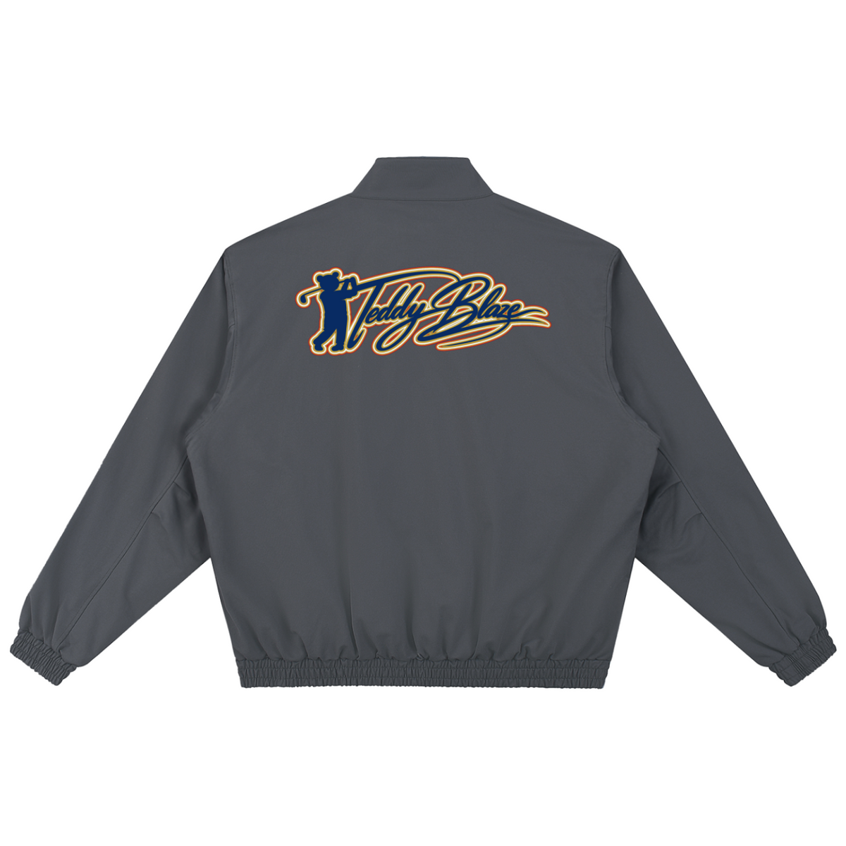 Signature Stand Collar Bomber Jacket