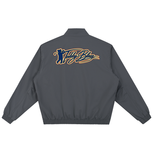 Signature Stand Collar Bomber Jacket