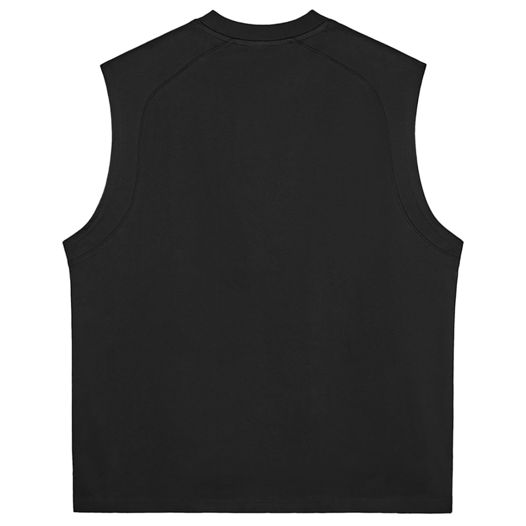 Shop the Boho Bearatoo Sorona Tank by Teddy Blaze, a unisex Afrocentric graphic tank blending AfroBohemian style, streetwear and cultural pattern.