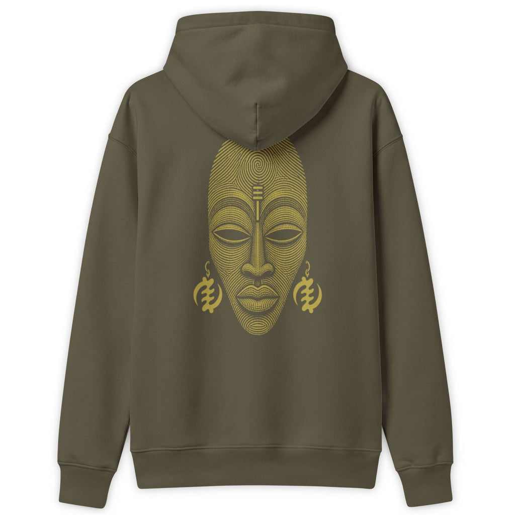 Teddy Blaze Signature Source Code Fleece Hoodie | Olive Green Heavyweight Fleece Hoodie