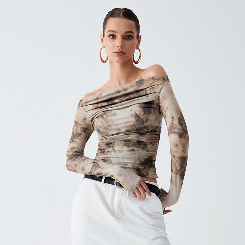 Sahara Drape Top | Teddy Blaze Red Label