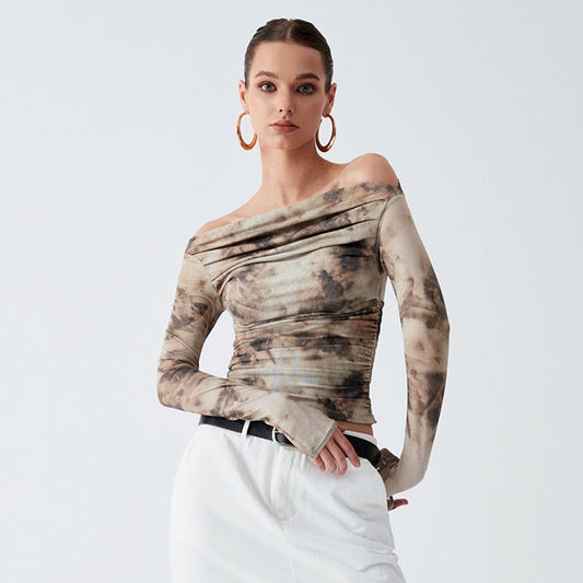 Sahara Drape Top | Teddy Blaze Red Label