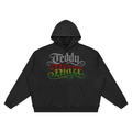 Signature Vintage Boxy Waffle Knit Hooded Jumper | VERY TEDDY