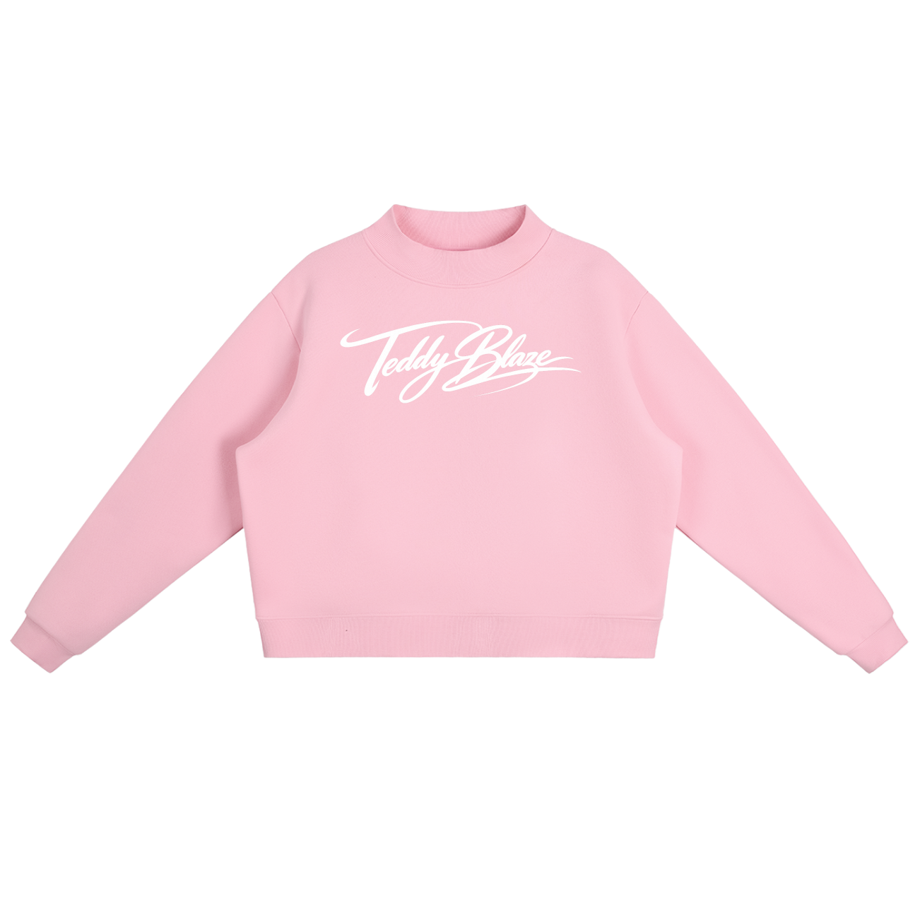 Signature Fleece Mock-Neck Jumper