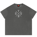 Gray t-shirt with 'ATLAS' logo on a white background