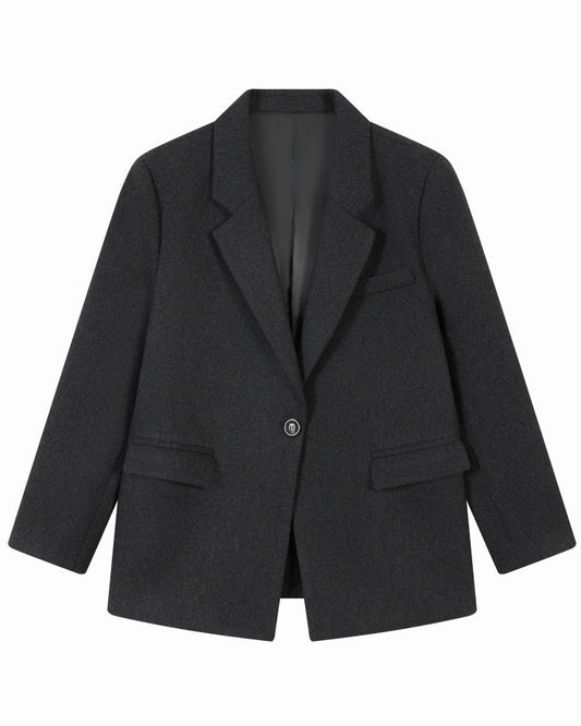 Single Button Single Breasted Blazer