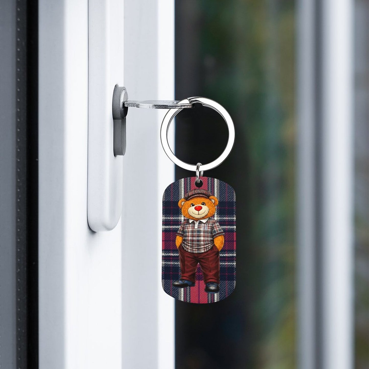 Metal Keychain + Bag Charm