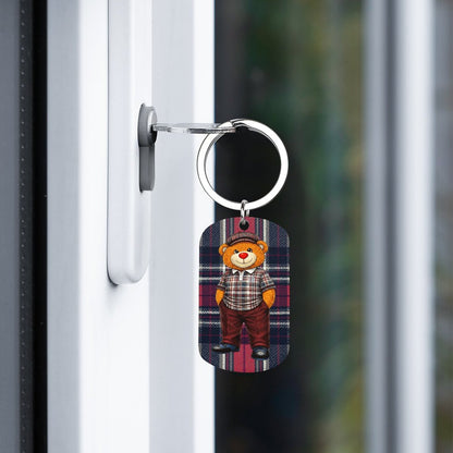 Metal Keychain + Bag Charm