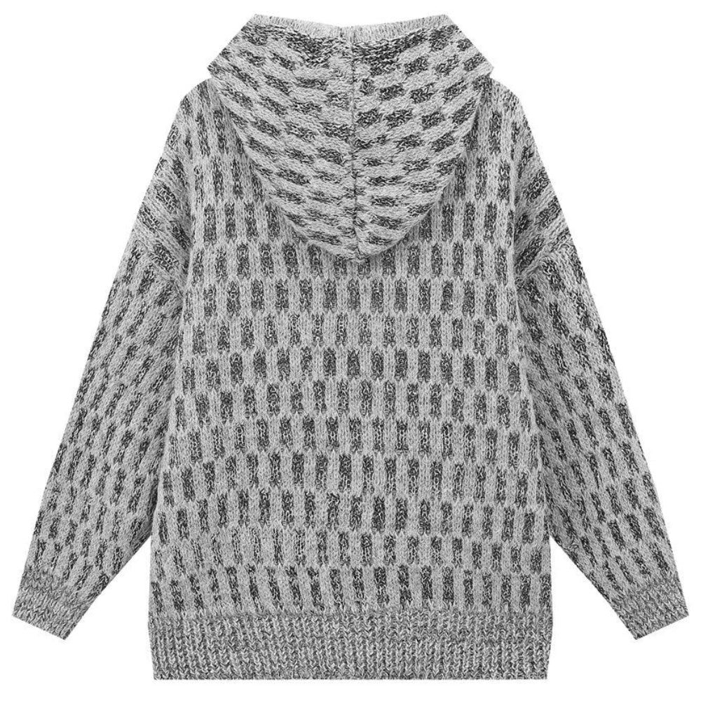 Shop the Sequined Mohair Hooded Cardigan by Teddy Blaze. Plush brushed faux mohair open-front knit cardigan featuring embedded sequins from THE IVY WOMAN collection.
