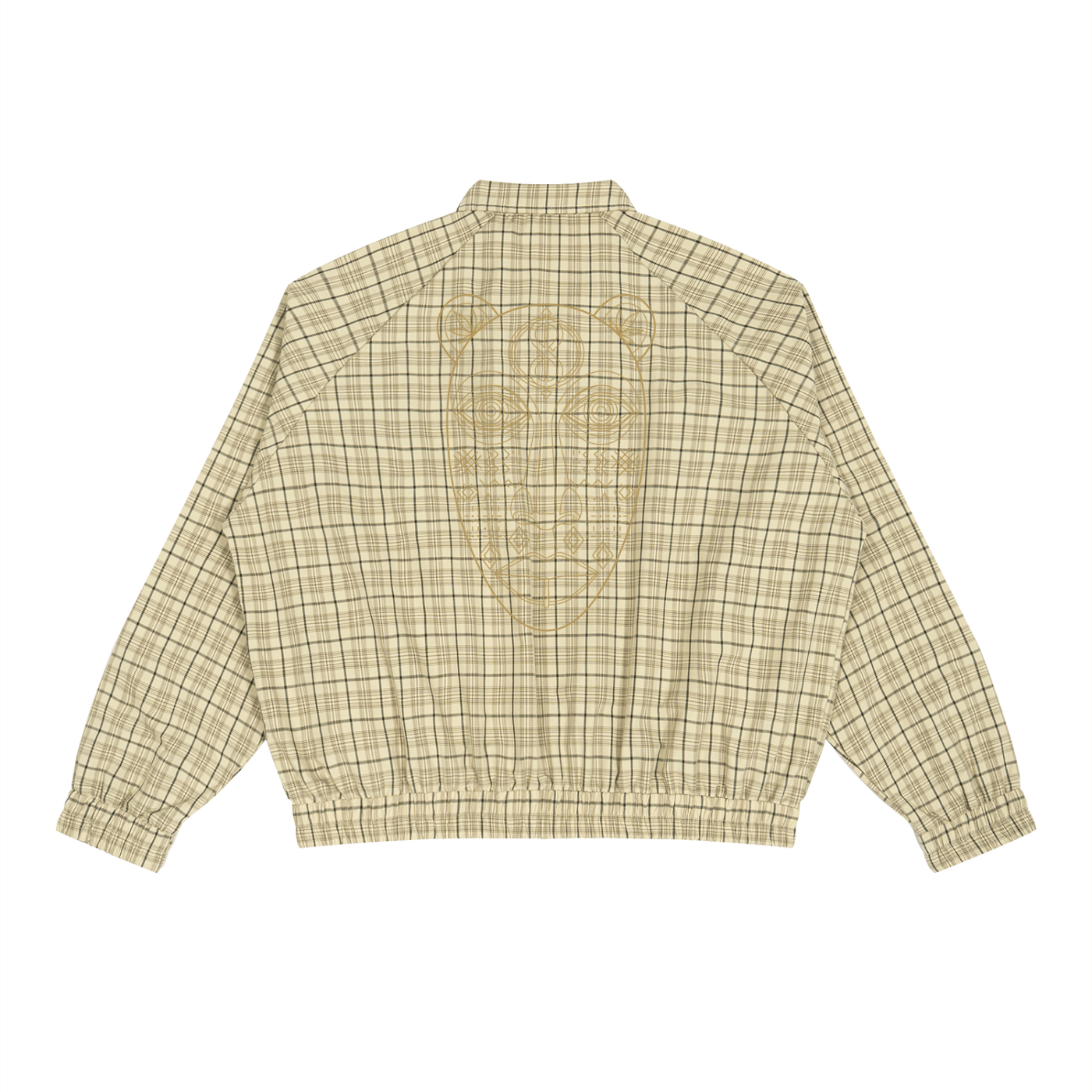 Bear Leaf Culture Plaid Track Jacket | BEARATOO