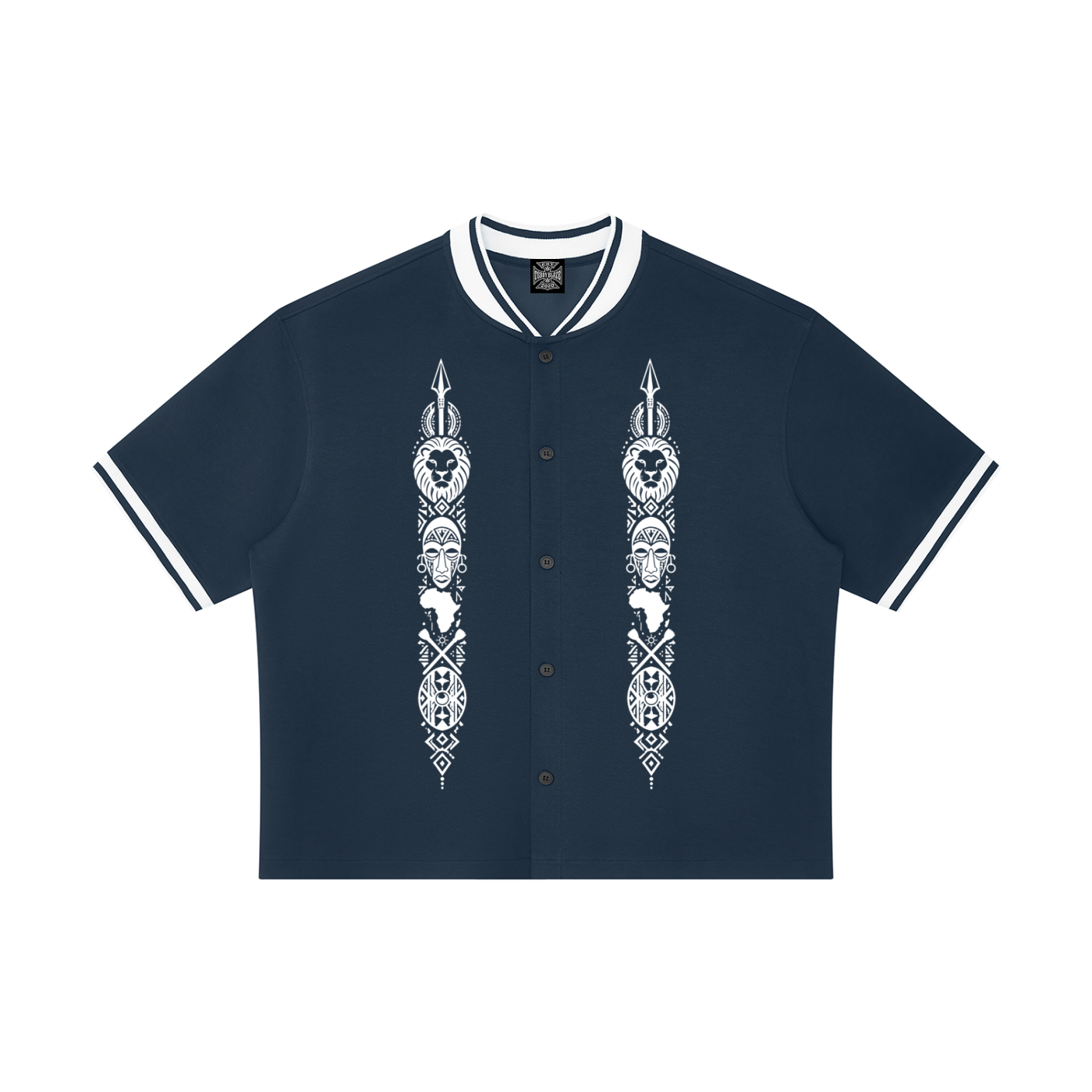 Bearatoo Afrodemia Oversized Baseball Jersey | MEN OF BLAZE