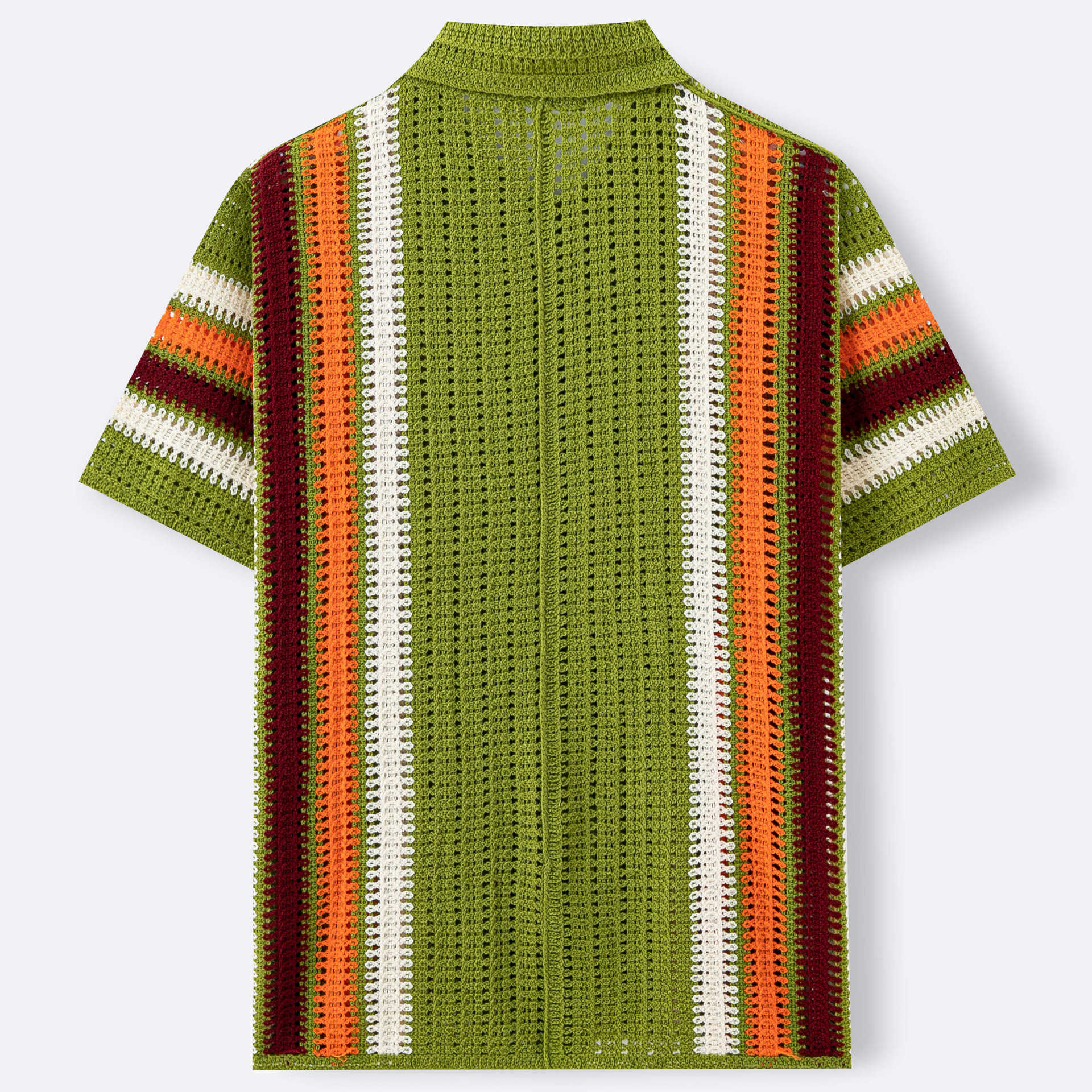 Vibrant Avocado Crochet Cabana