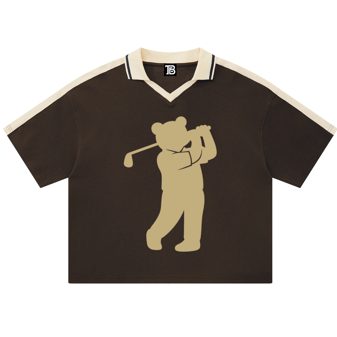 Color Block Golf Shirt | Teddy Blaze Blue Label