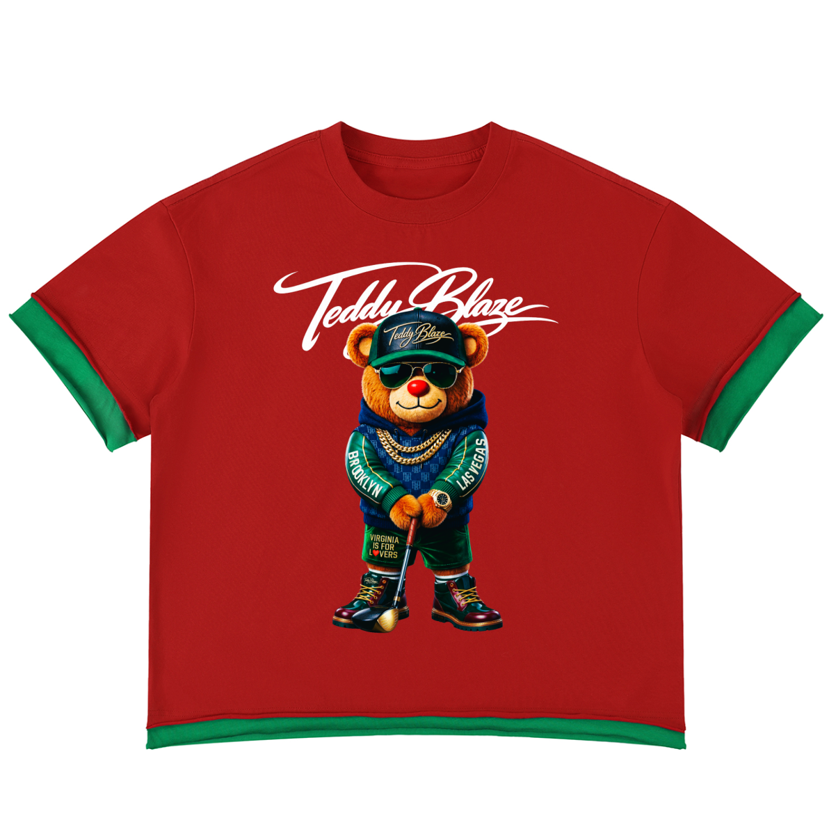 Boss Bear Clinton Hills Tee | Teddy Blaze Blue Label