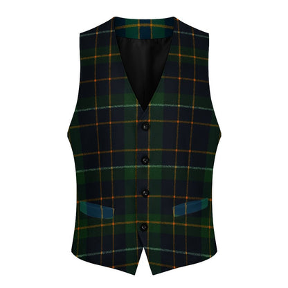 Plaid Suit Vest.PLD3
