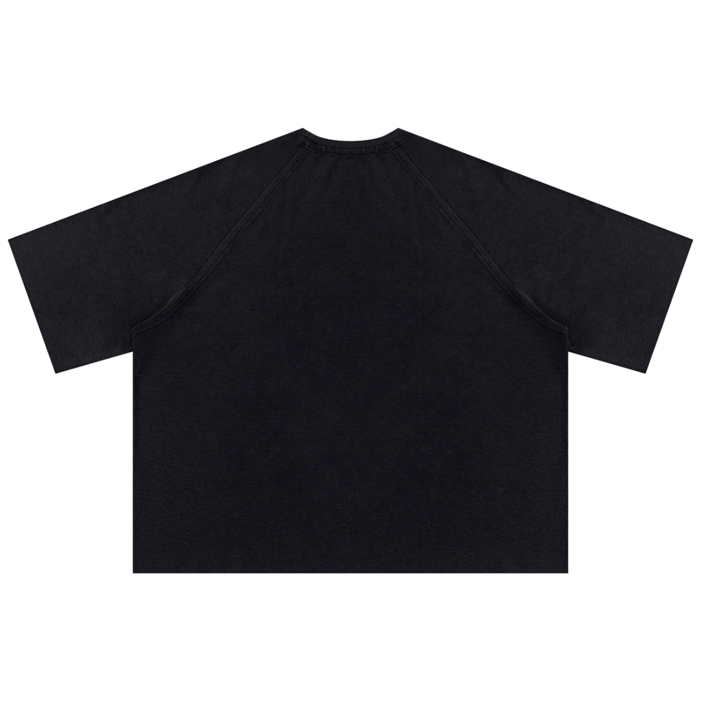 Shop the Teddy Blaze Blaze Rising Mineral Wash Boxy Waffle Tee, a heavyweight 340 GSM unisex streetwear tee featuring the signature Gye Nyame Rising graphic.