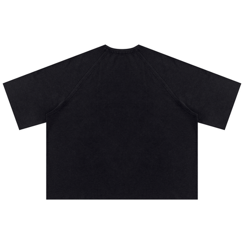 Shop the Teddy Blaze Blaze Rising Mineral Wash Boxy Waffle Tee, a heavyweight 340 GSM unisex streetwear tee featuring the signature Gye Nyame Rising graphic.