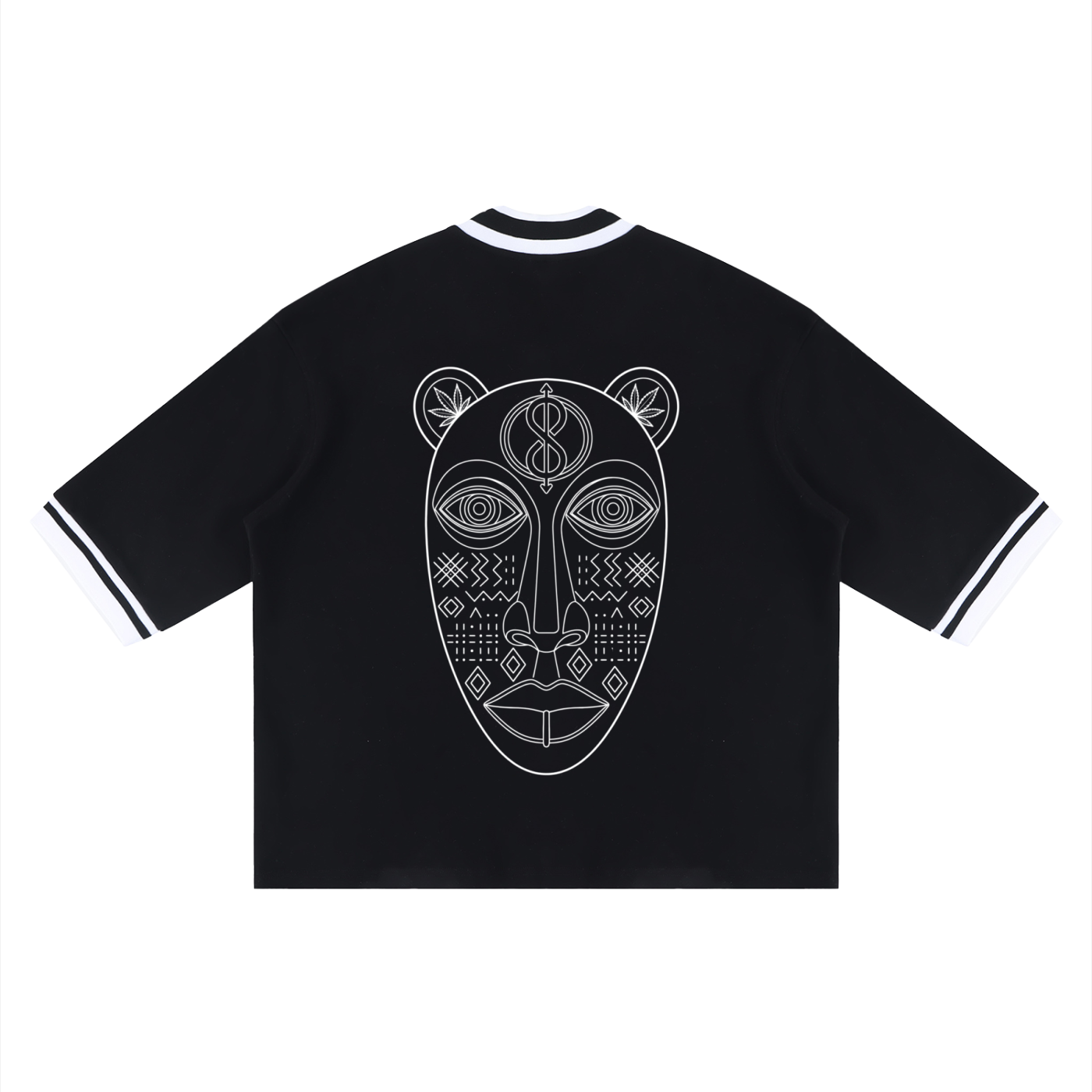 Bear Leaf Culture Boxy Heavyweight Baseball Jersey | BEARATOO