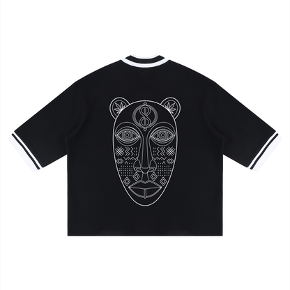 Bear Leaf Culture Boxy Heavyweight Baseball Jersey | BEARATOO