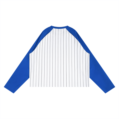 Blue Label Striped Raglan Jumper | Teddy Blaze Blue Label