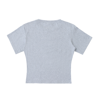 Cachet Cocoon Fitted Crop Tee