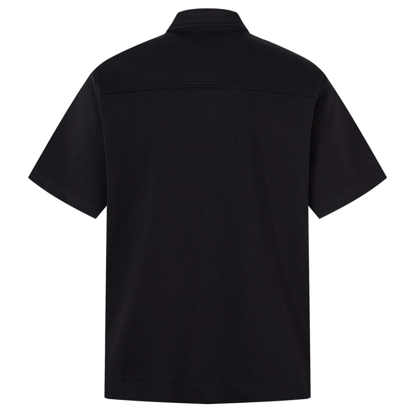 Shop the Retro Button Cutaway Polo Shirt by Teddy Blaze. Wrinkle-resistant technical interlock polo featuring retro silver buttons and a cutaway hem from THE IVY MAN.