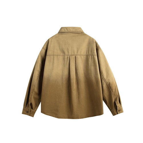 Retro Washed Utility Overshirt