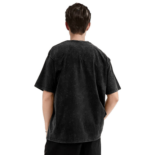 Shop the Keyblade Crest Mineral Wash Oversized Tee by Teddy Blaze. Vintage-washed jersey graphic t-shirt featuring gothic keyblade crest from THE IVY MAN.