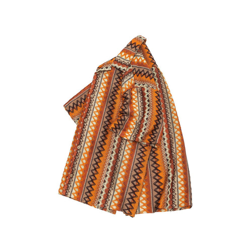 Geometric Jacquard Knit Shirt