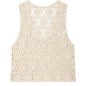 Coastal Crochet Vest | BLK IVY WOMEN