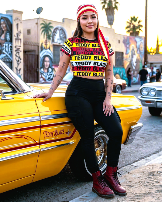 Statement Bandage Cropped Tee