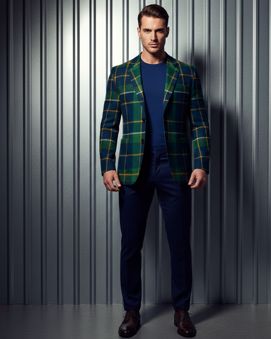 Plaid Sports Jacket.PLD3