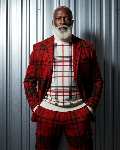 Plaid Sports Jacket.PLD15