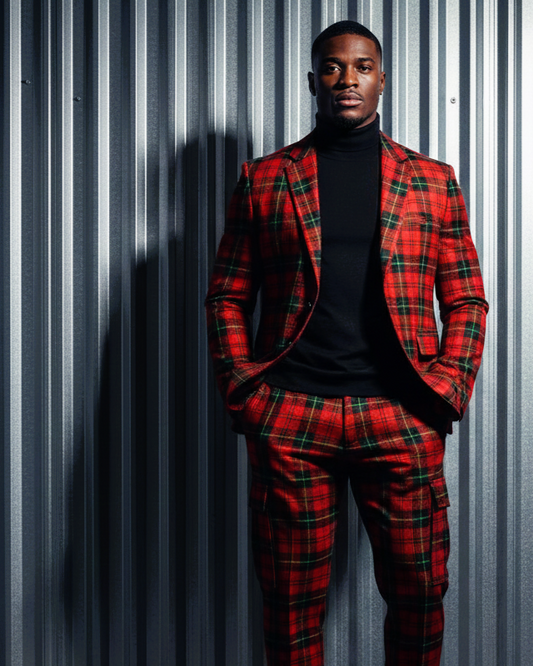 Plaid Sports Jacket.PLD12