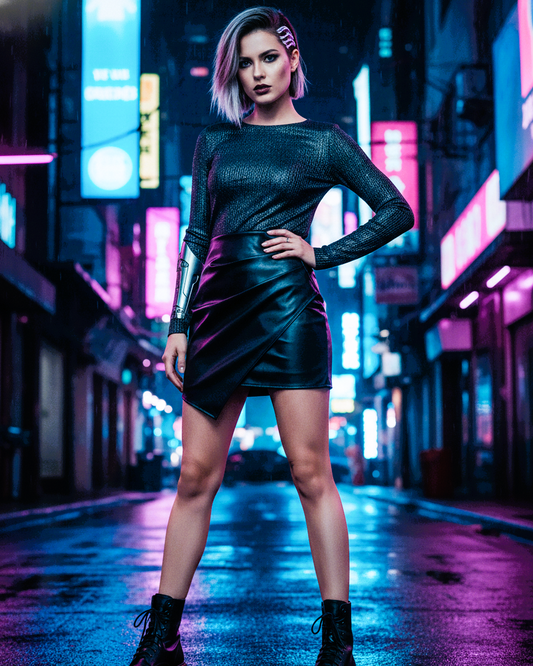 The Blade Wrap Skirt