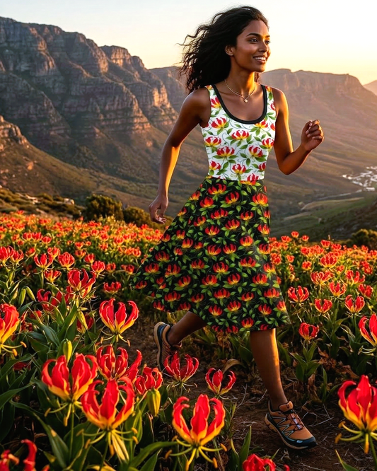 Fire Lilly Sun Dress