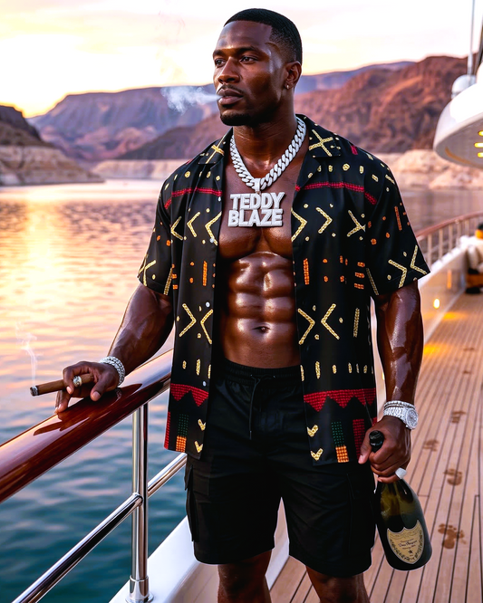 Sahara Gold Mud Cabaña Shirt