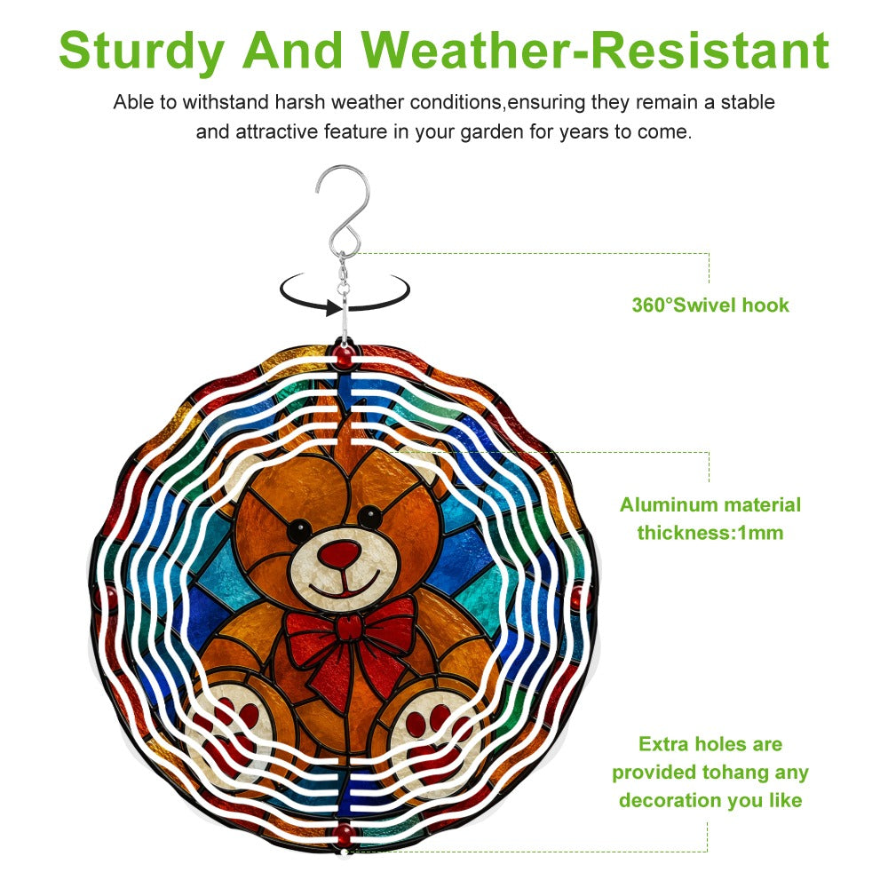 Bearatoo Wind Chime | CRUZ AT HOME