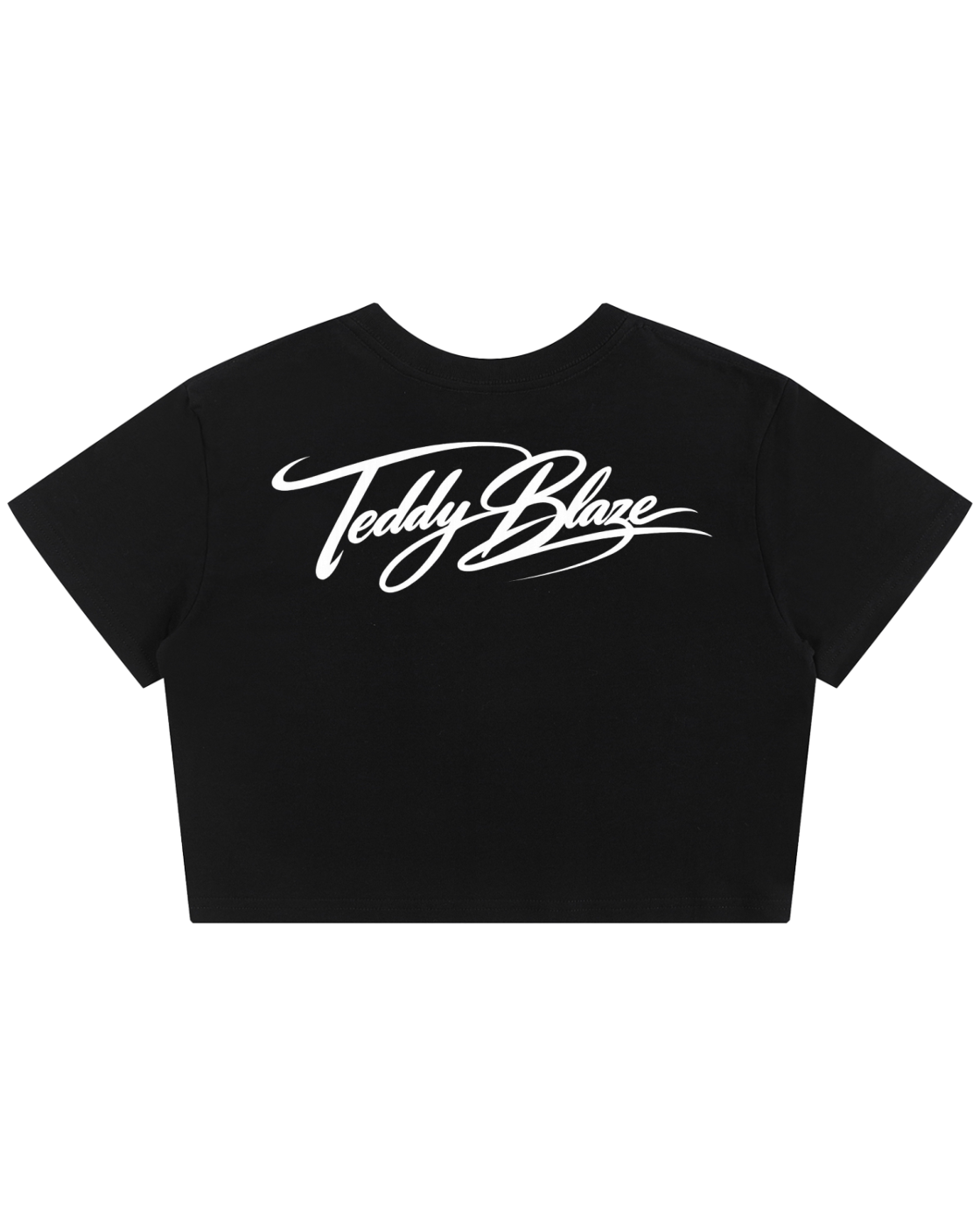 It’s Teddy Blaze, Darling” Cropped Tee
