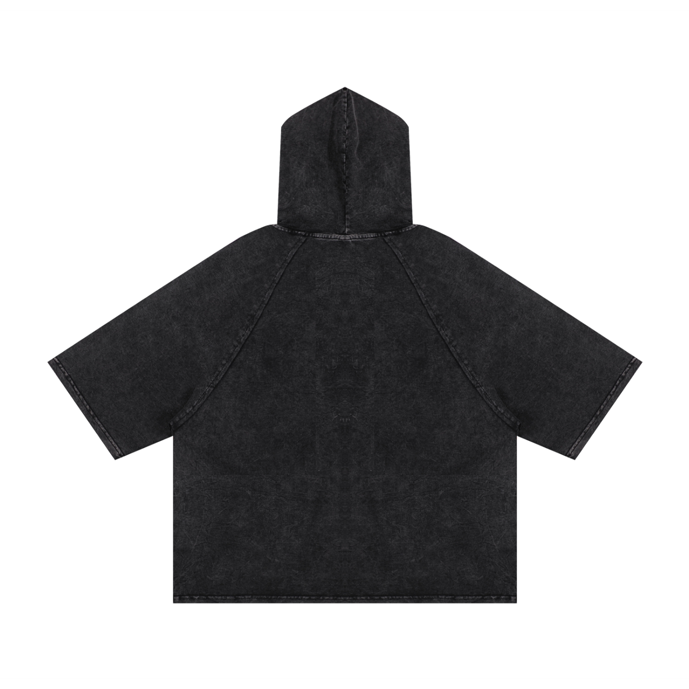 Bear Leaf Culture  Snow Washed Hooded Boxy Tee | BEARATOO