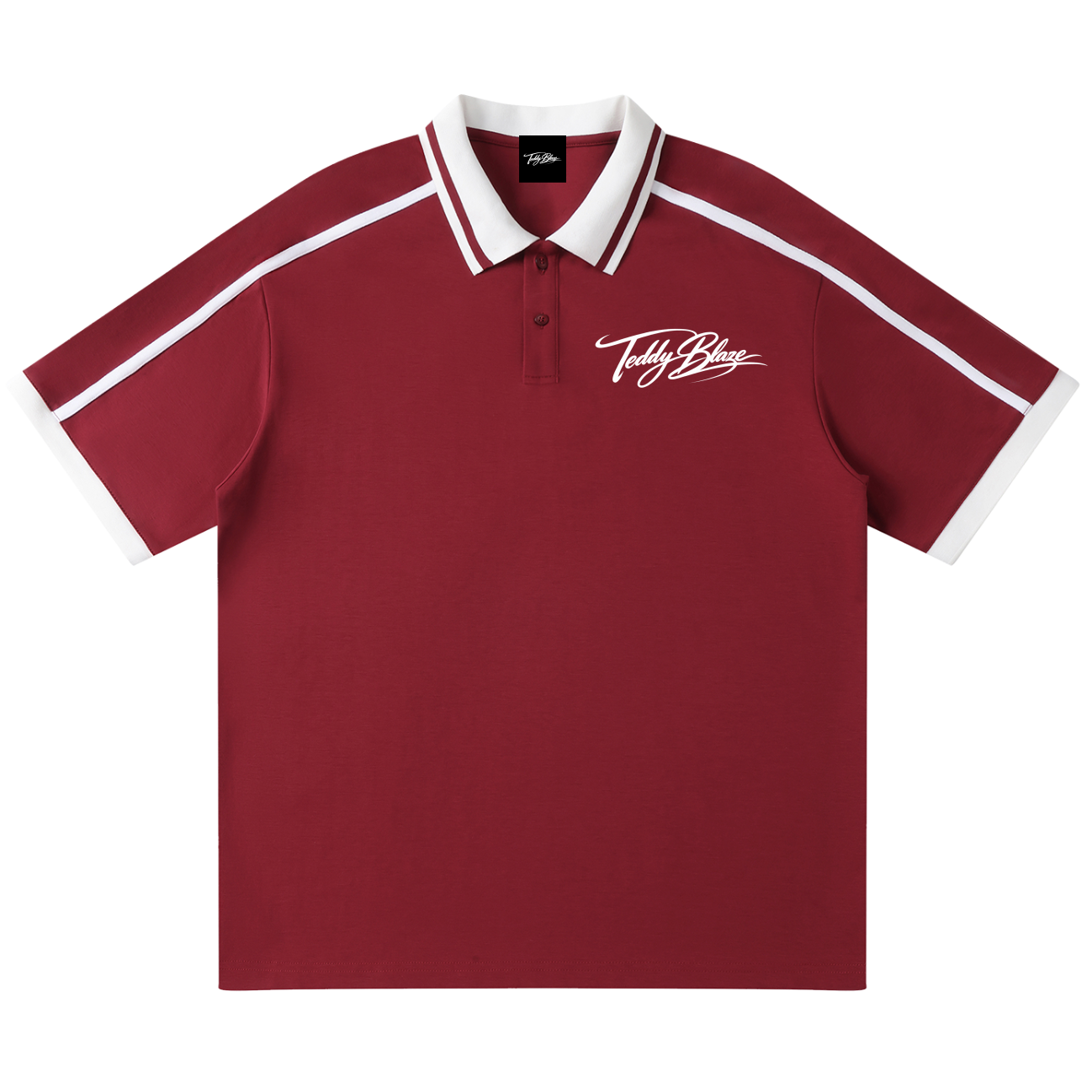 Signature Contrasting Collar Stripe Detail Polo