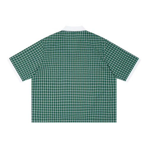 “The Ace Club” Unisex Lyocell Plaid Polo