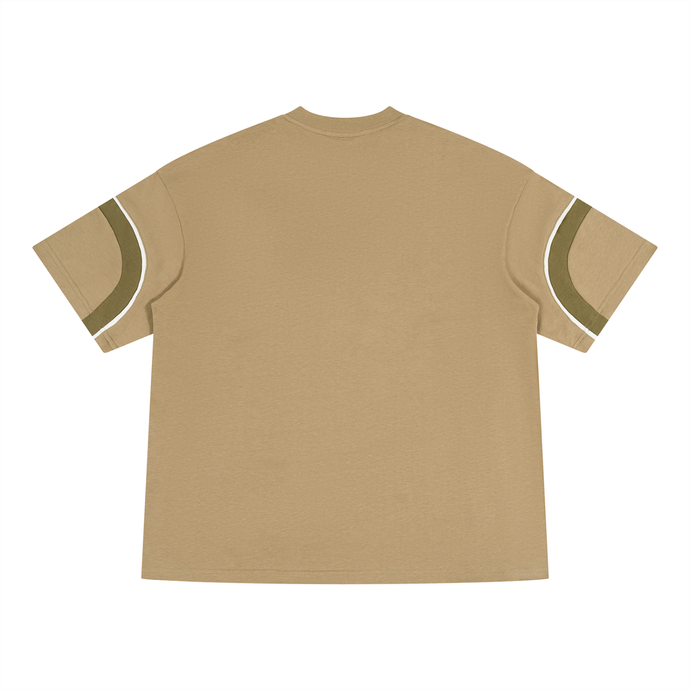 81C Panel Block V-Neck Tee | 81C