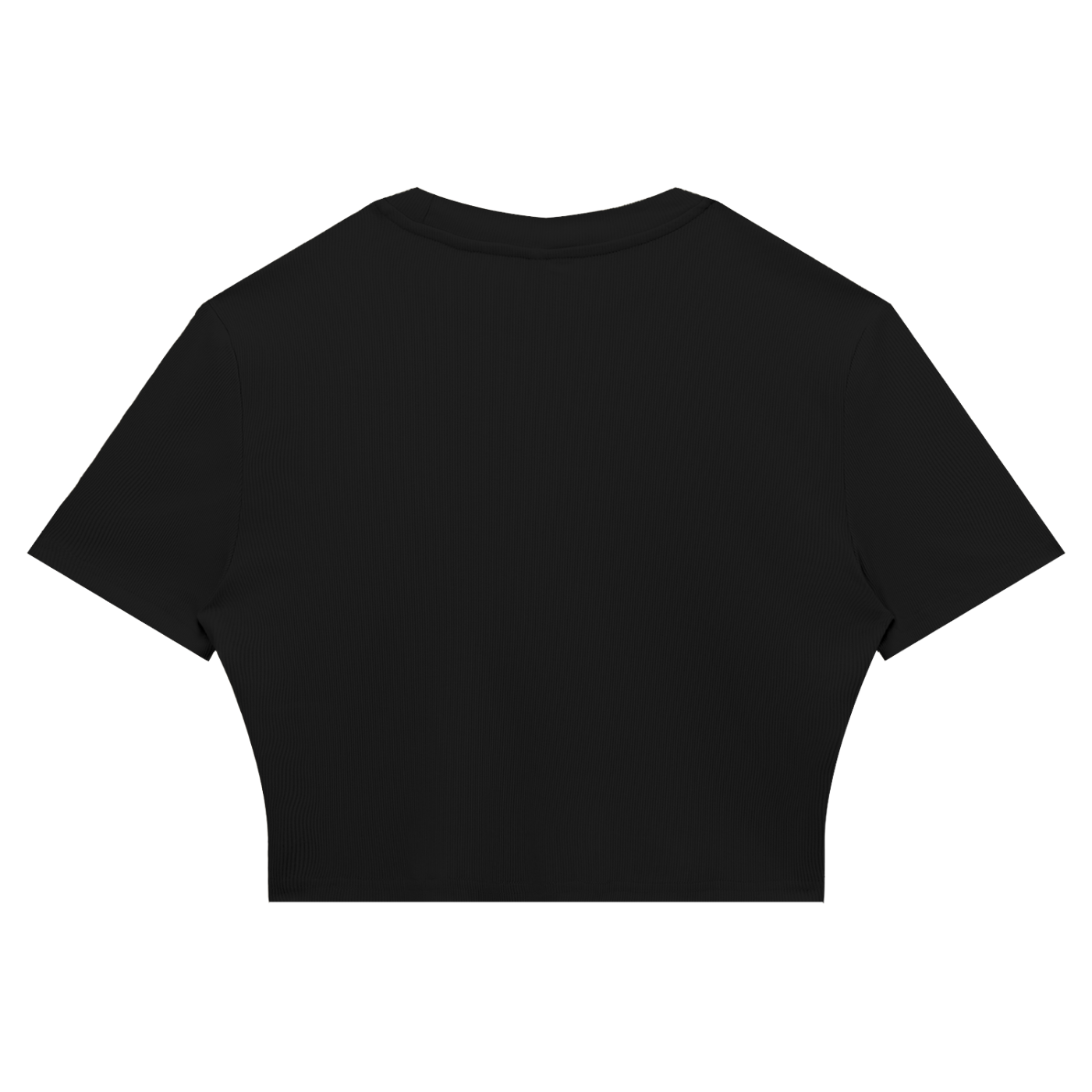 CROPPED RIBBED 702 TEE