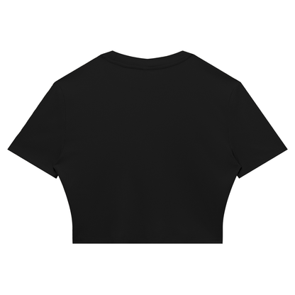 CROPPED RIBBED 702 TEE