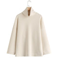 Shop the Architectural Funnel Neck Oversized Top by Teddy Blaze. Heavyweight cotton double-knit pullover with a notched collar from THE IVY WOMAN collection.
