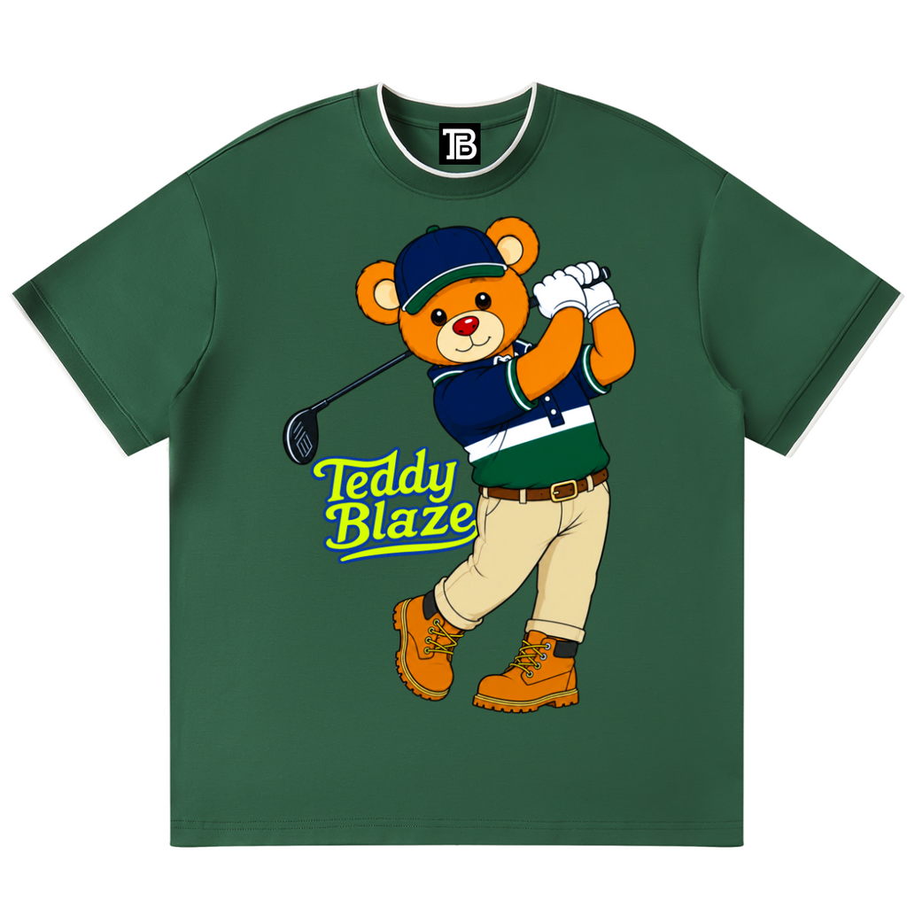 SDB Contrast Trim Tee | Teddy Blaze Blue Label
