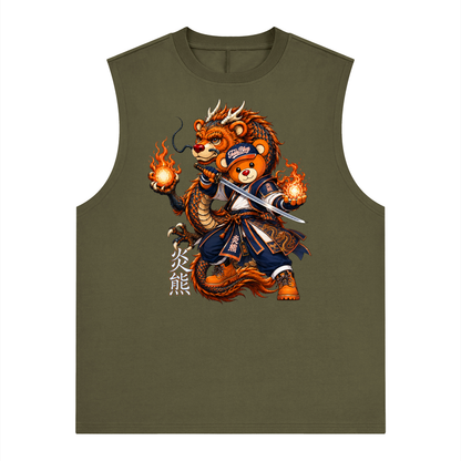 Team Dragon Cotton Tank | AFRO ANIME